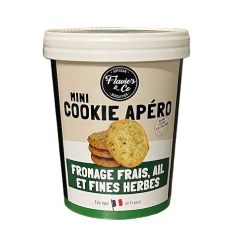 Cookies apéro fromage ail et fines herbes