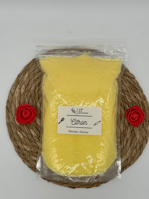 Sucre aromatisé Citron