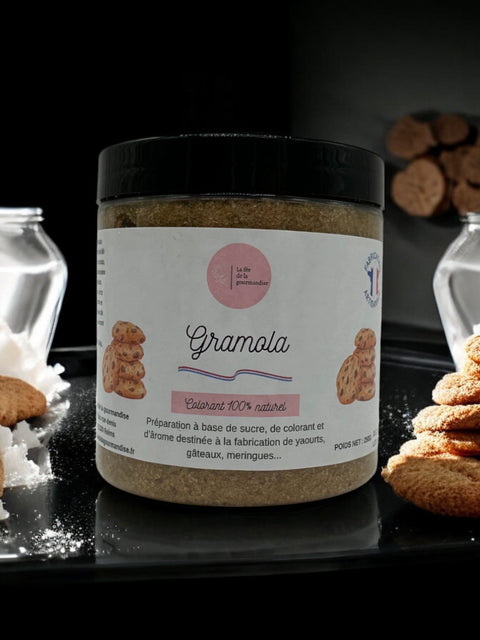 Sucre aromatisé cookie gramola ( brisures de Granola )