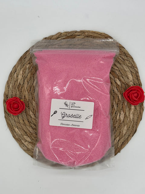 Sucre aromatisé Groseille