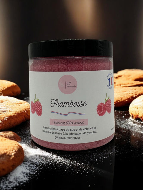 Sucre aromatisé Framboise