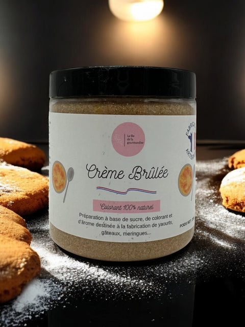 Sucre aromatisé Crème brulée