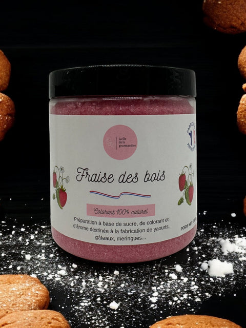 Sucre fraises des bois