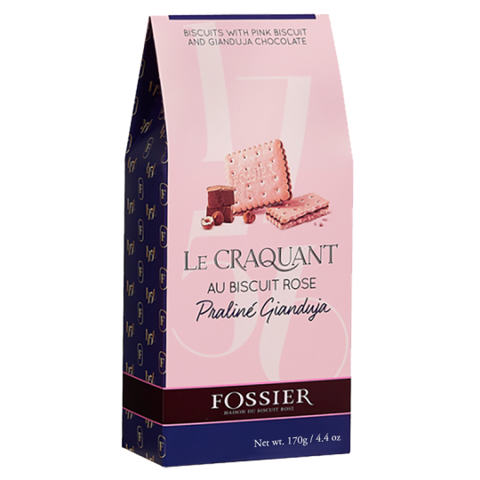 Craquant biscuit rose praliné gianduia 170G