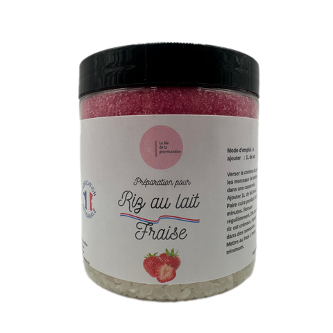 Préparation pour riz au lait Fraise