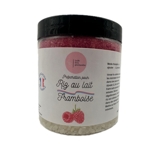 Préparation pour riz au lait Framboise